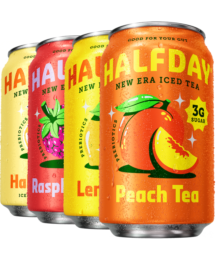 Refresher Variety | Prebiotic Iced Tea | Halfday – Halfday Iced Tea