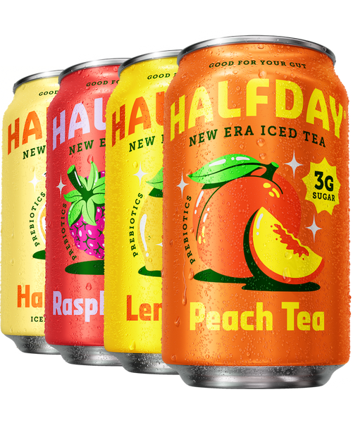 Refresher Variety | Prebiotic Iced Tea | Halfday – Halfday Iced Tea
